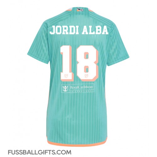 Inter Miami Jordi Alba #18 Fußballbekleidung 3rd trikot Damen 2024-25 Kurzarm